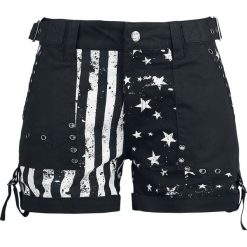Szorty damskie: Black Premium by EMP Youth Of The Nation Krótkie spodenki damskie czarny