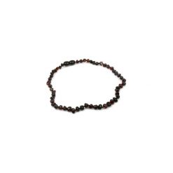 Colare Bursztyn Wiśniowy. Czerwone naszyjniki damskie Brazi druse jewelry, z bursztynem, złote. Za 70,00 zł.