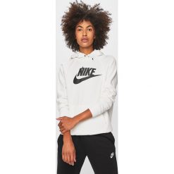 Nike Sportswear - Bluza. Czarne bluzy damskie Nike Sportswear, s, z nadrukiem, z bawełny, bez rękawów, z kapturem. Za 199,90 zł.