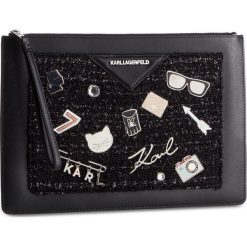 Torebka KARL LAGERFELD - 86KW3207 Black. Czarne torebki klasyczne damskie marki KARL LAGERFELD, bez wzorów, ze skóry, eleganckie, bez dodatków. Za 839,00 zł.