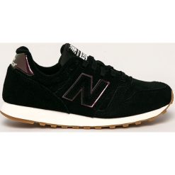New Balance - Buty WL373WNI. Czarne buty sportowe damskie New Balance, bez wzorów, ze skóry, sportowe. Za 299,90 zł.