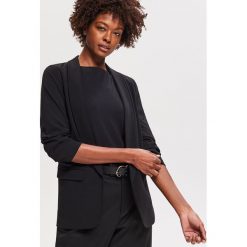 Blezer - Czarny. Czarne bolerka i narzutki damskie marki Reserved. Za 139,99 zł.