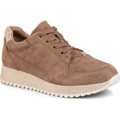 Sneakersy TAMARIS - 1-23731-24 Pepper 324. Pomarańczowe półbuty damskie Tamaris, z zamszu. Za 299,00 zł.