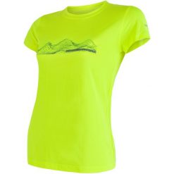 Sensor T-Shirt Damski Coolmax Fresh Pt Mountains Neonowy Żółty L. Żółte koszulki termoaktywne damskie marki Sensor, l, z materiału. W wyprzedaży za 89,00 zł.
