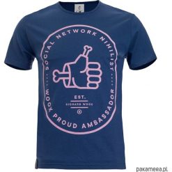 T-shirt gentelMęski DIGITUS Venetus. Niebieskie t-shirty męskie Pakamera, s, bez wzorów, bez kołnierzyka. Za 73,00 zł.