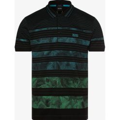 BOSS Athleisure - Męska koszulka polo – Paddy 7, czarny. Czarne koszulki męskie BOSS Athleisure, xxl, w paski, polo, bez rękawów. Za 495,95 zł.