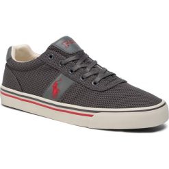 Tenisówki POLO RALPH LAUREN - Hanford 816764258003 Grey. Szare półbuty męskie Polo Ralph Lauren, bez wzorów, z gumy, bez zapięcia. Za 359,00 zł.