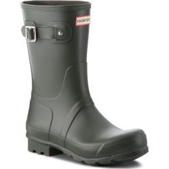 Kalosze HUNTER - Original Short MFS9000RMA Dark Olive. Zielone kalosze męskie Hunter, z kauczuku. Za 549,00 zł.