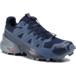 Buty SALOMON - Speedcross 5 Gtx GORE-TEX 407963 27 V0 Navy Blazer/Stormy Weather/Sargasso Sea. Niebieskie buty sportowe męskie Salomon, z tworzywa sztucznego, bez zapięcia, do biegania, salomon speedcross, gore-tex. Za 699,00 zł.