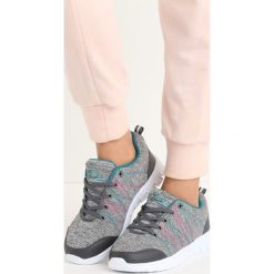 Zielono-Szare Buty Sportowe Rocket. Szare buty sportowe damskie marki Born2be, z materiału. Za 29,99 zł.