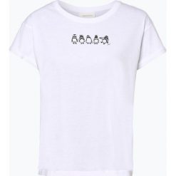 ARMEDANGELS - T-shirt damski – Nalin Penguis, czarny. Czarne t-shirty damskie marki ARMEDANGELS, xl, z nadrukiem, bez kołnierzyka. Za 179,95 zł.