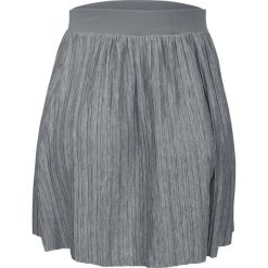 Minispódniczki: Urban Classics Ladies Jersey Pleated Mini Skirt Spódnica Mini szary