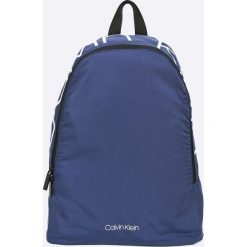 Calvin Klein - Plecak. Niebieskie plecaki męskie marki Calvin Klein, z poliesteru. W wyprzedaży za 269,90 zł.