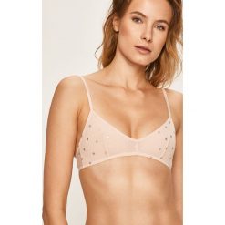 Dkny - Figi. Różowe majtki damskie DKNY, xl, bez wzorów, z elastanu. W wyprzedaży za 69,90 zł.