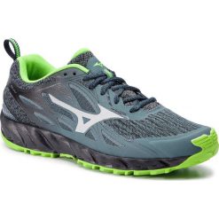 Buty MIZUNO - Wave Ibuki J1GJ187303 Zielony. Zielone buty sportowe męskie Mizuno, z tworzywa sztucznego, bez zapięcia, do biegania, mizuno wave. Za 389,99 zł.