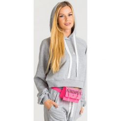 BLUZA Patrizia Pepe. Szare bluzy damskie s, z nadrukiem, z tkaniny. Za 533,40 zł.