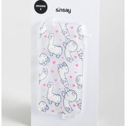 Etui na iPhone 6 - Wielobarwn. Szare etui damskie marki Sinsay. Za 12,99 zł.