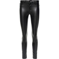 Spodnie skórzane The Kooples FJEA19006J. Czarne spodnie damskie The Kooples, ze skóry ekologicznej. W wyprzedaży za 719,00 zł.