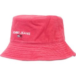 Kapelusz TOMMY JEANS - Tjw Sport Bucket Corduroy AW0AW07518 XAV. Różowe kapelusze damskie Tommy Jeans, bez wzorów, z bawełny, sportowe. Za 179,00 zł.