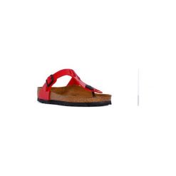 Klapki Birkenstock GIZEH TANGO RED. Czerwone kapcie męskie Birkenstock, bez wzorów. Za 353,07 zł.