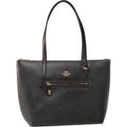 Torebka COACH - Pbbl Taylor Tote 38312 LIBLK Li/Black. Czarne torebki klasyczne damskie Coach, bez wzorów, ze skóry, klasyczne, duże, bez dodatków. Za 1239,00 zł.