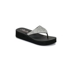 Japonki Skechers VINYASA. Szare klapki damskie Skechers, bez wzorów, bez obcasa. Za 179,00 zł.