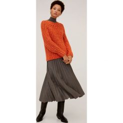 Mango - Sweter Carrot. Pomarańczowe swetry damskie Mango, s, bez wzorów, z wełny, bez rękawów, bez kaptura. Za 199,90 zł.