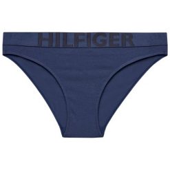 Figi klasyczne TOMMY HILFIGER 1387905874. Szare figi damskie TOMMY HILFIGER, l, bez wzorów, z elastanu. W wyprzedaży za 69,00 zł.