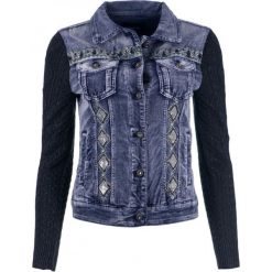 Desigual kurtka damska Silver 36 niebieska. Szare kurtki damskie Desigual, bez wzorów, eleganckie. W wyprzedaży za 339,00 zł.
