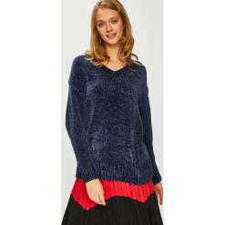 Broadway - Sweter. Brązowe swetry oversize damskie marki Broadway, l, z dzianiny. W wyprzedaży za 89,90 zł.
