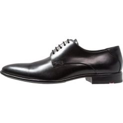 Lloyd NIK Eleganckie buty schwarz. Czarne buty wizytowe męskie Lloyd, z materiału, na sznurówki. Za 779,00 zł.