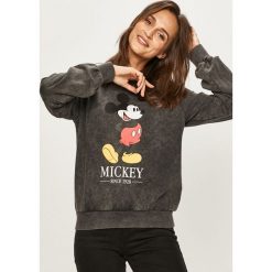 Tally Weijl - Bluza. Szare bluzy damskie TALLY WEIJL, s, z nadrukiem, z bawełny, bez rękawów, bez kaptura. W wyprzedaży za 99,90 zł.