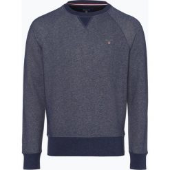 Gant - Męska bluza nierozpinana, szary. Szare bejsbolówki męskie GANT, l, prążkowane. Za 379,95 zł.