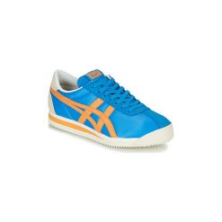 Buty Onitsuka Tiger TIGER CORSAIR. Niebieskie trampki i tenisówki damskie Onitsuka Tiger, bez wzorów, bez zapięcia. Za 174,50 zł.