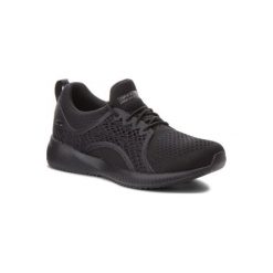 SKECHERS 32507. Czarne buty sportowe damskie Skechers, z materiału, sportowe. Za 199,99 zł.