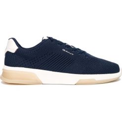 Gant Hightown Tenisówki Niebieski. Niebieskie trampki męskie GANT, bez wzorów, z materiału, bez zapięcia. Za 526,95 zł.