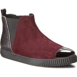 Buty zimowe damskie: Sztyblety GEOX – D Amalthia F D641MF 021PV C7J1G Dk Burgundy/Gun