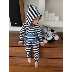 Smoczy dres spodnie + bluza. Brązowe bluzy chłopięce rozpinane marki Pakamera, z dresówki. Za 110,00 zł.