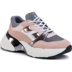 Sneakersy PINKO - Rubino 3 Sneaker PE 20 BLKS1 1H20PR Y5ZN Rosa/Grigio NI1. Różowe półbuty damskie Pinko, ze skóry. W wyprzedaży za 599,00 zł.