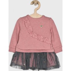 Blukids - Sukienka dziecięca 68-98 cm. Różowe sukienki dziewczęce Blukids, bez wzorów, z elastanu, casualowe, bez rękawów, rozkloszowane. W wyprzedaży za 69,90 zł.