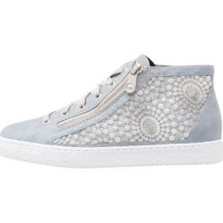 Tenisówki damskie: Rieker Tenisówki i Trampki wysokie blue/grey
