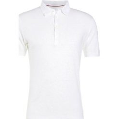 Koszulki polo: 120% Lino UOMO CORTA Koszulka polo white