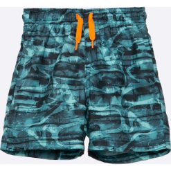 Name it - Szorty dziecięce 92-122 cm. Niebieskie spodenki chłopięce marki Name it, bez wzorów, z poliesteru, casualowe. W wyprzedaży za 39,90 zł.