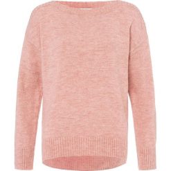 Sweter w kolorze jasnoróżowym. Różowe swetry damskie Cross Jeans, l, bez wzorów, ze splotem, bez rękawów, bez kaptura. W wyprzedaży za 56,95 zł.