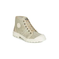 Buty Pataugas AUTHENTIQUE/T. Brązowe trampki i tenisówki damskie Pataugas, bez wzorów, bez zapięcia. Za 329,50 zł.