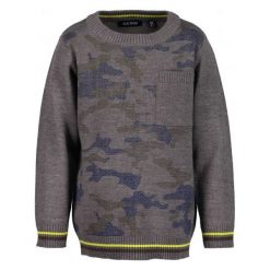 Blue Seven Sweter Chłopięcy, 116, Szary. Szare swetry chłopięce marki Blue Seven. Za 69,00 zł.