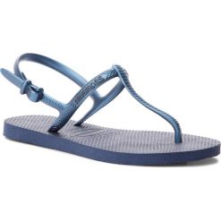 Sandały HAVAIANAS - Freedom Sl Cf 41371100555 Navy Blue. Niebieskie klapki damskie Havaianas, bez wzorów, z tworzywa sztucznego, bez obcasa. W wyprzedaży za 79,00 zł.