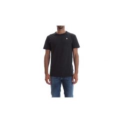 T-shirty z krótkim rękawem G-Star Raw D04449 2757 WYLLIS. Czarne t-shirty męskie G-Star RAW, s, bez wzorów, retro, bez kołnierzyka, krótkie. Za 76,81 zł.