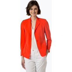 Marc Cain Collections - Blezer damski, czerwony. Czerwone bolerka i narzutki damskie Marc Cain Collections, bez wzorów, bez rękawów. Za 899,95 zł.