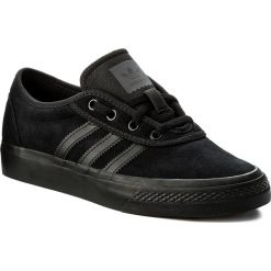 Buty adidas - adi-ease BY4027 Cblack/Cblack/Cblack. Czarne buty sportowe damskie Adidas, bez wzorów, z zamszu, bez obcasa, na płaskiej podeszwie, bez zapięcia. W wyprzedaży za 239,00 zł.